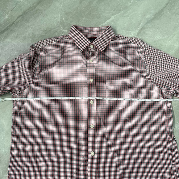 Men’s UNTUCKit Gallo Plaid Long Sleeve Button Down Shirt With Pocket Large - Picture 16 of 16